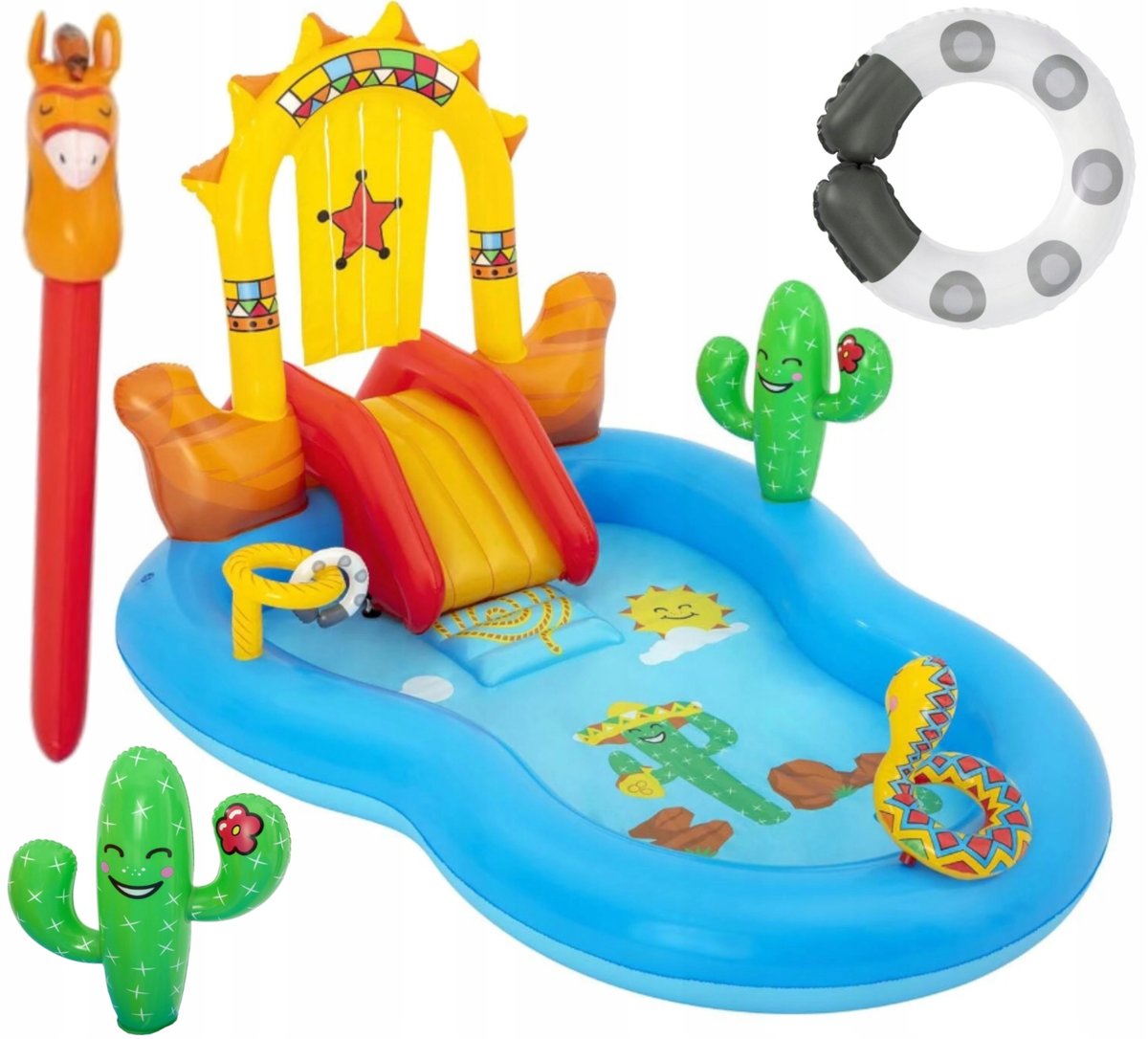 Rabino Basen Ogrodowy Duży Dla Dzieci Wodny Park Zabawki