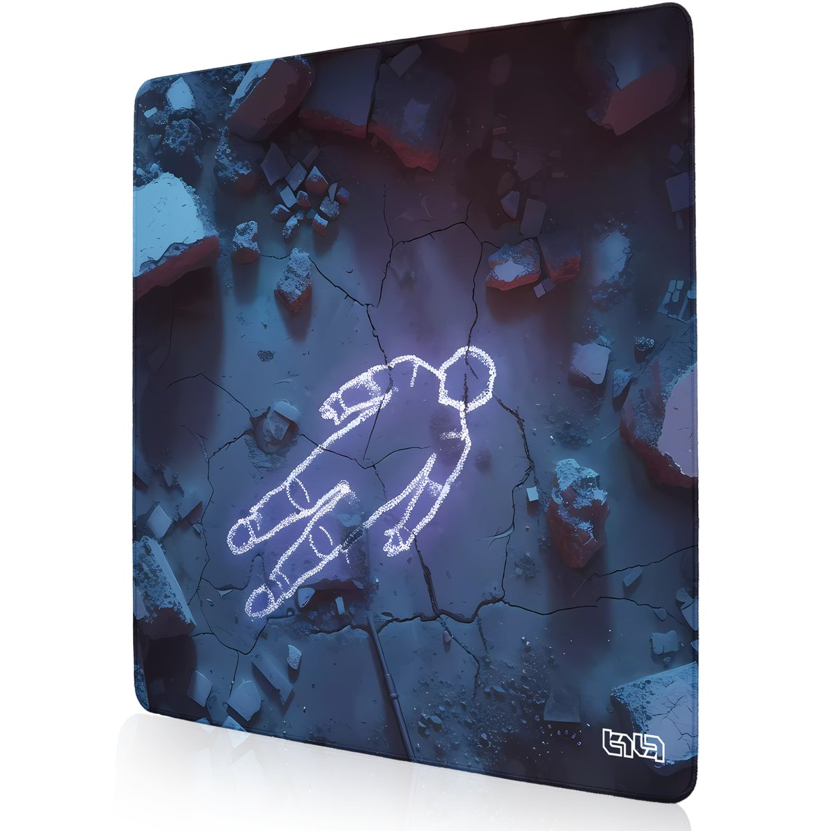 DUŻA PODKŁADKA POD MYSZKĘ Ostatni Ślad 30x30 TILT XL Wytrzymała Gamingowa