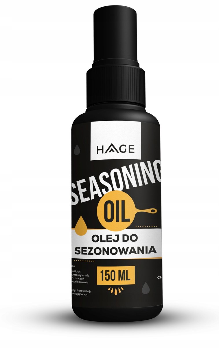 OLEJ DO SEZONOWANIA ZABEZPIECZANIA PATELNII NACZYŃ ŻELIWNYCH 150ML ATOMIZER