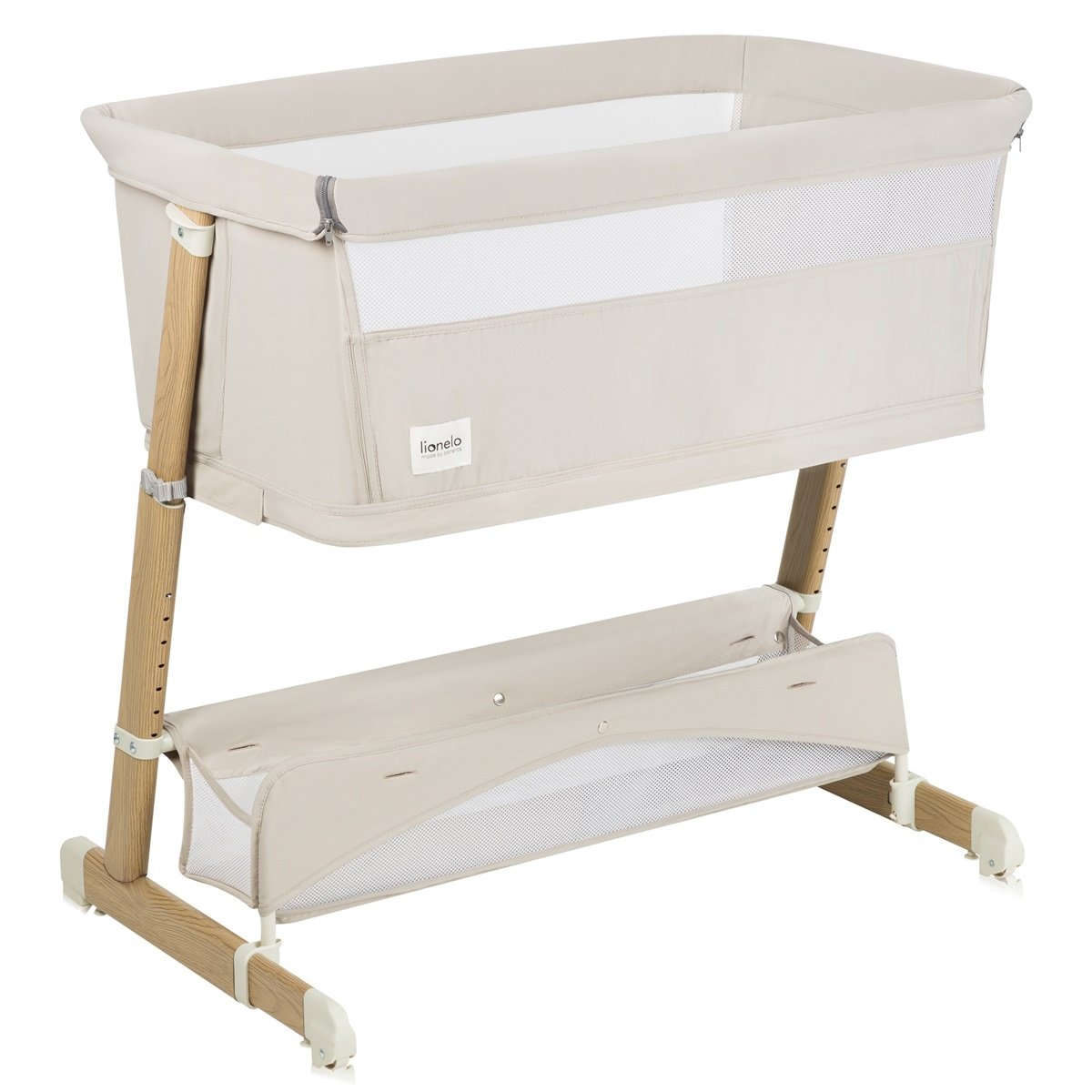 Lionelo Łóżeczko 5W1 Thomi Plus Beige Sand