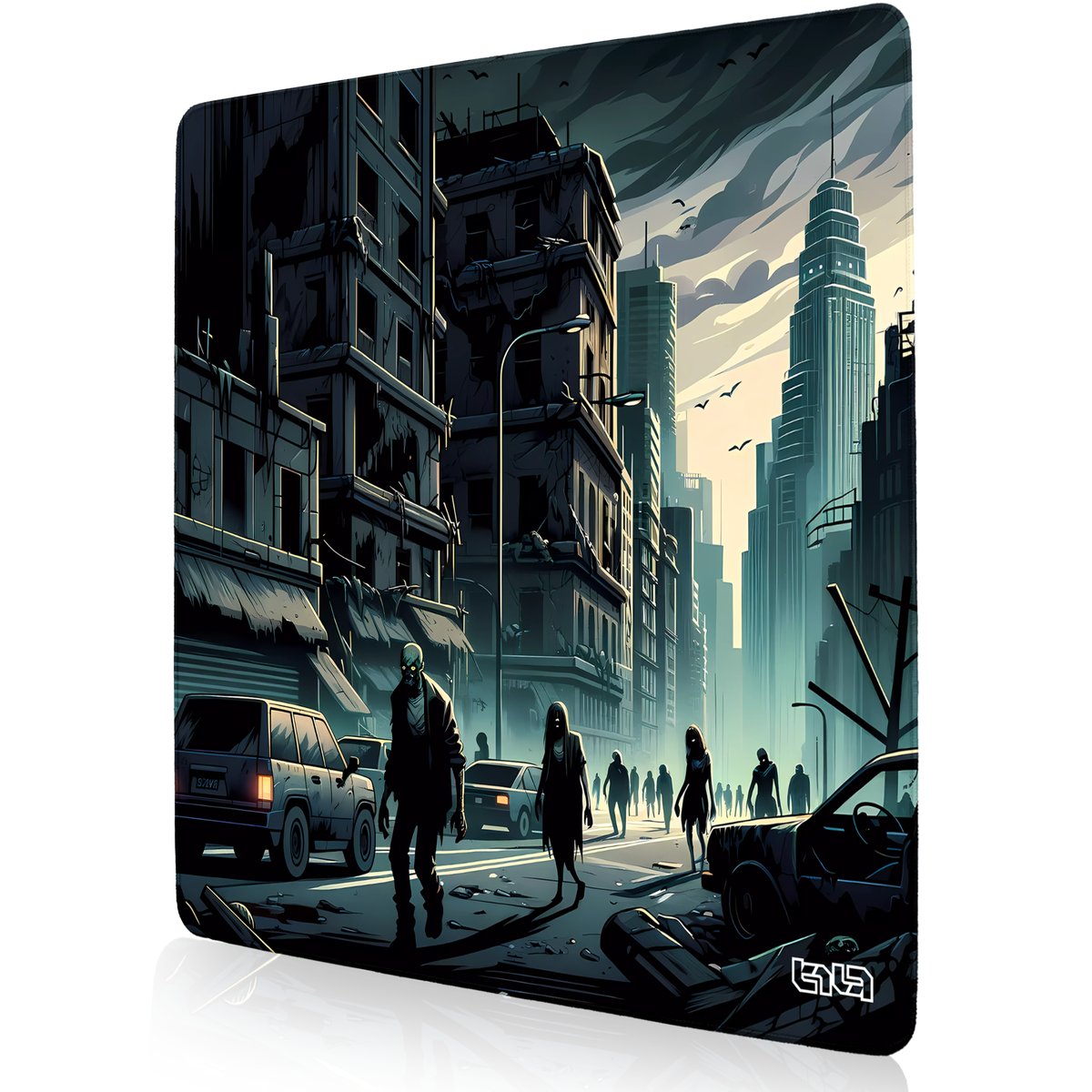 DUŻA PODKŁADKA POD MYSZKĘ Miasto Żywych Trupów 30x30 TILT Wodoodporna
