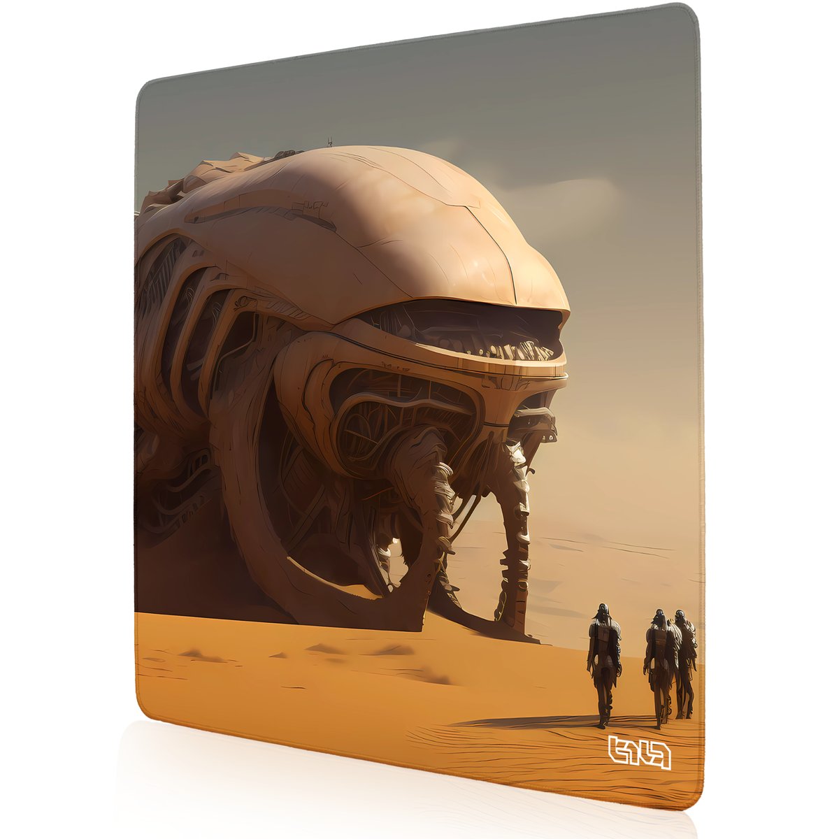 PODKŁADKA POD MYSZ MYSZKĘ Stalowy Czerw Pustyni 30x30 TILT Antypoślizgowa