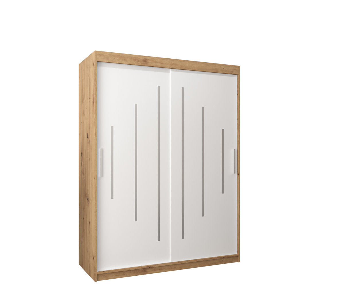 Szafa przesuwna Garderoba YORK 150 gł. 62 artisan/biały