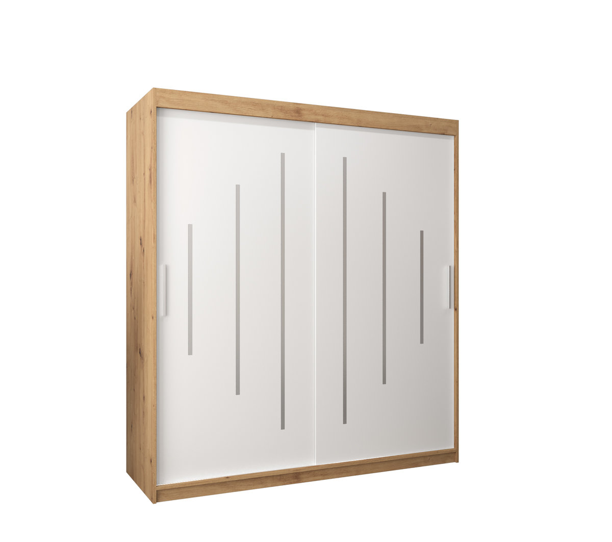 Szafa przesuwna Garderoba YORK 180 gł. 62 artisan/biały