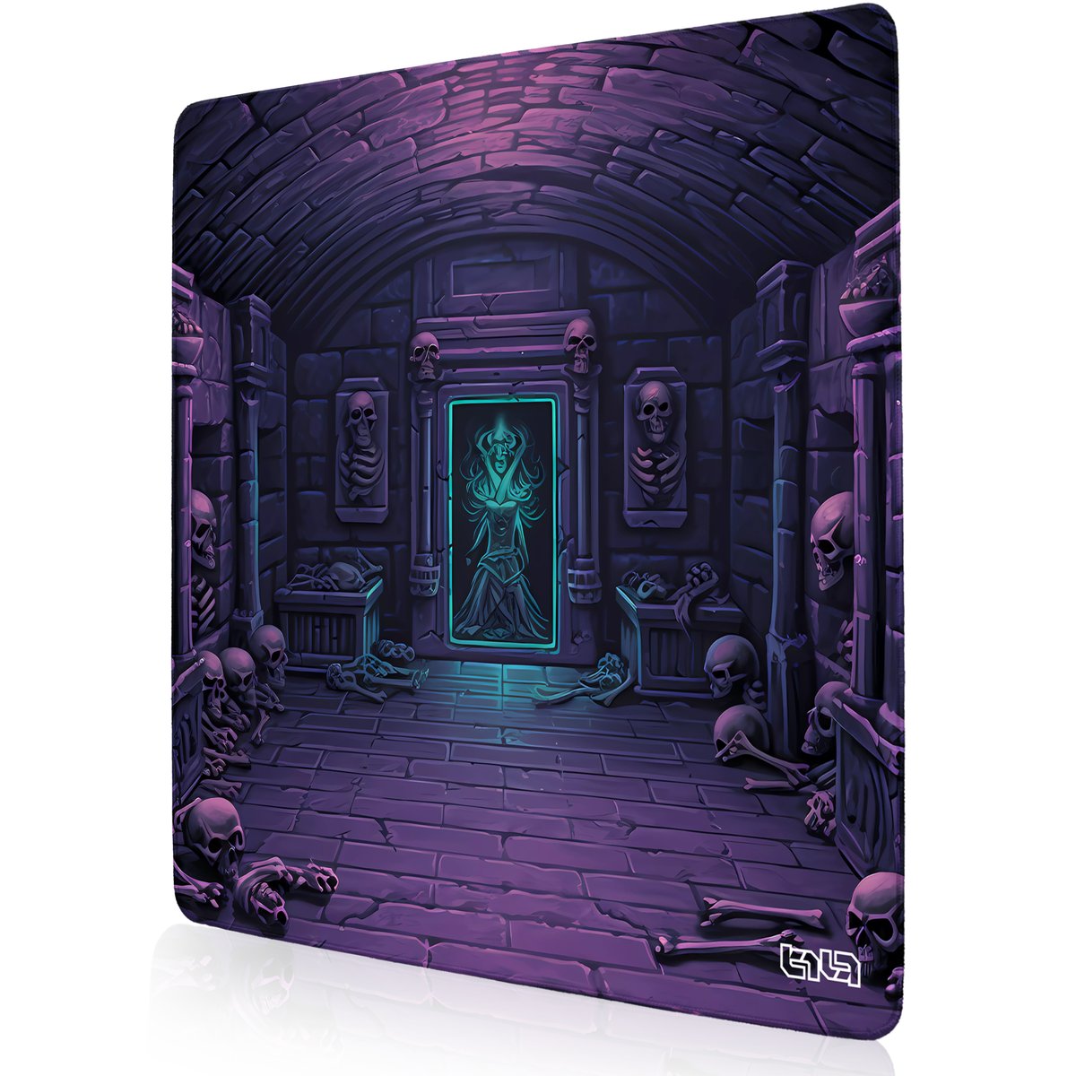 DUŻA PODKŁADKA POD MYSZKĘ Retro Krypta 30x30 TILT Na biurko XXL