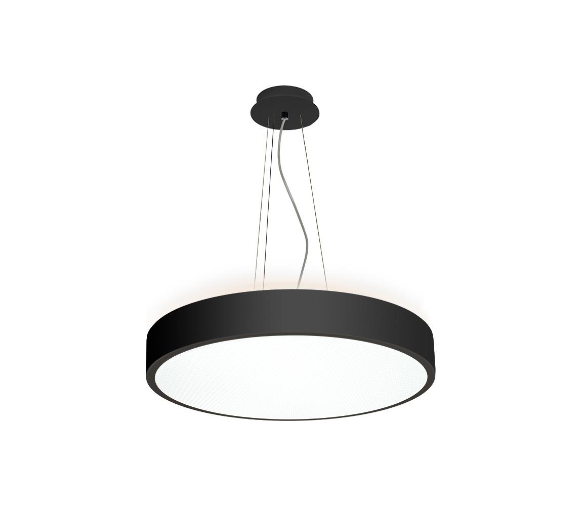 LED2 -LED Żyrandol na lince ROTO LED/48W/230V 2700K/3300K/4000K IP40 czarny śr. 40 cm