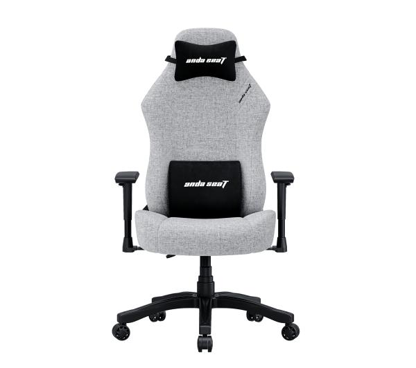 Anda Seat Luna L Gamingowy do 110kg Tkanina Szary
