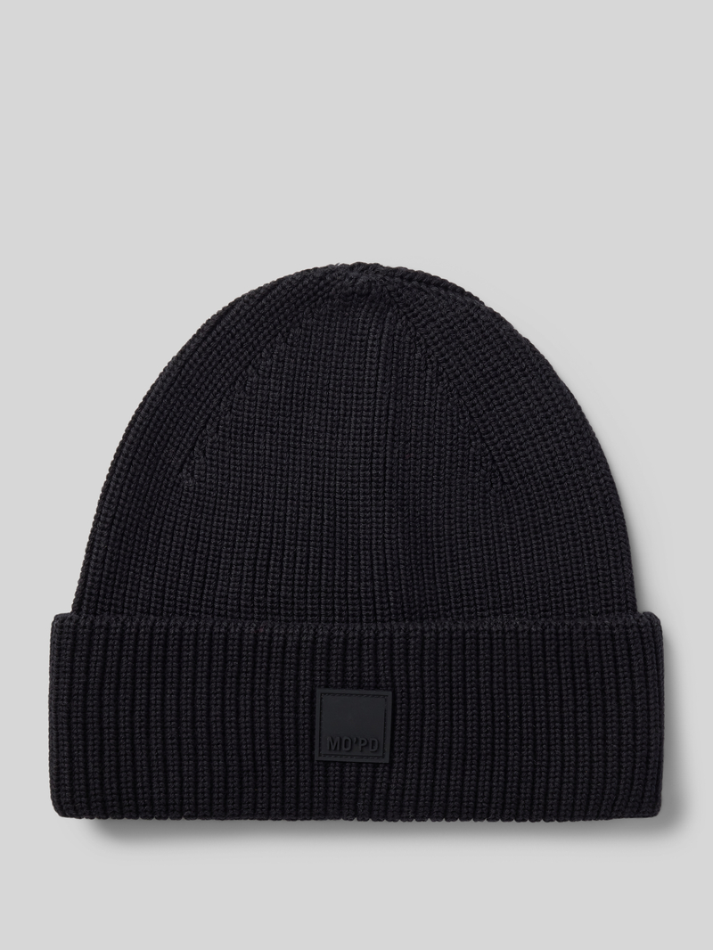 Czapka beanie z naszywką z logo