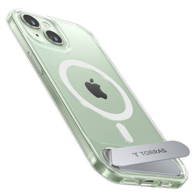 Etui Torras UPRO Pstand do iPhone 15 (transparentne)