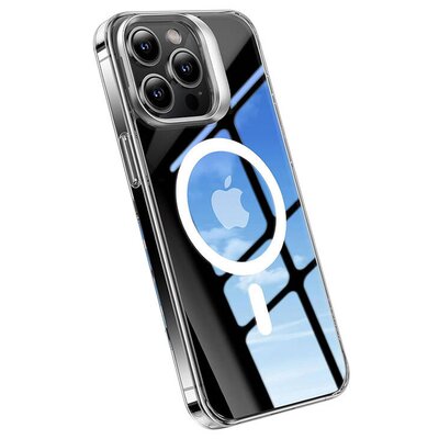 Etui Torras UPRO Lstand Clear-Mag do iPhone 15 Pro (transparentne)