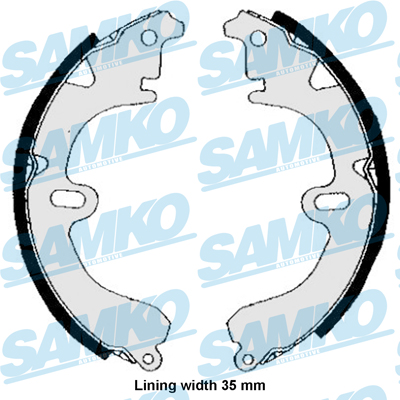 SAMKO SZCZĘKI HAMULC. TOYOTA CARINA E 92-97 84530