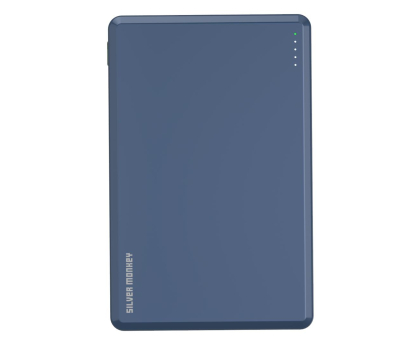 Silver Monkey Ultra Slim Powerbank MagSafe 5000mAh blue