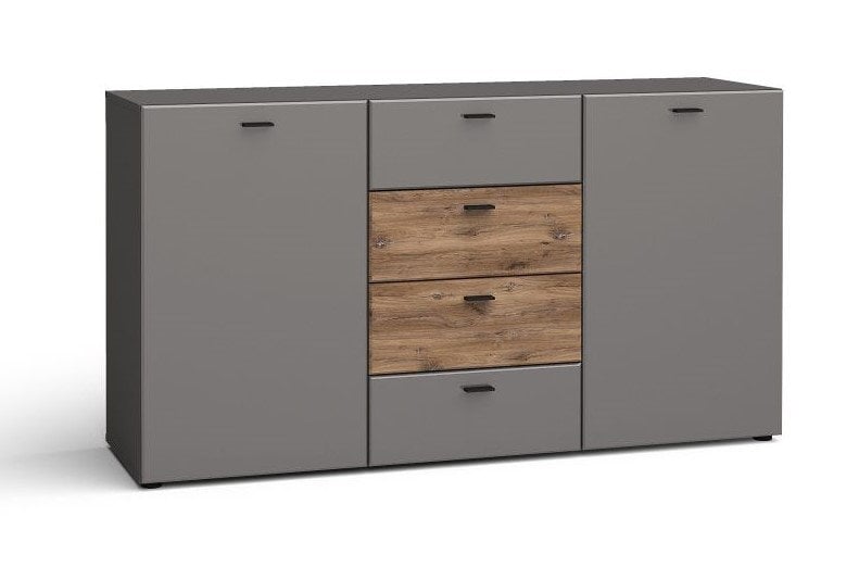Komoda Oviedo Typ 40 Grafit Mat / Dąb Flagstaff