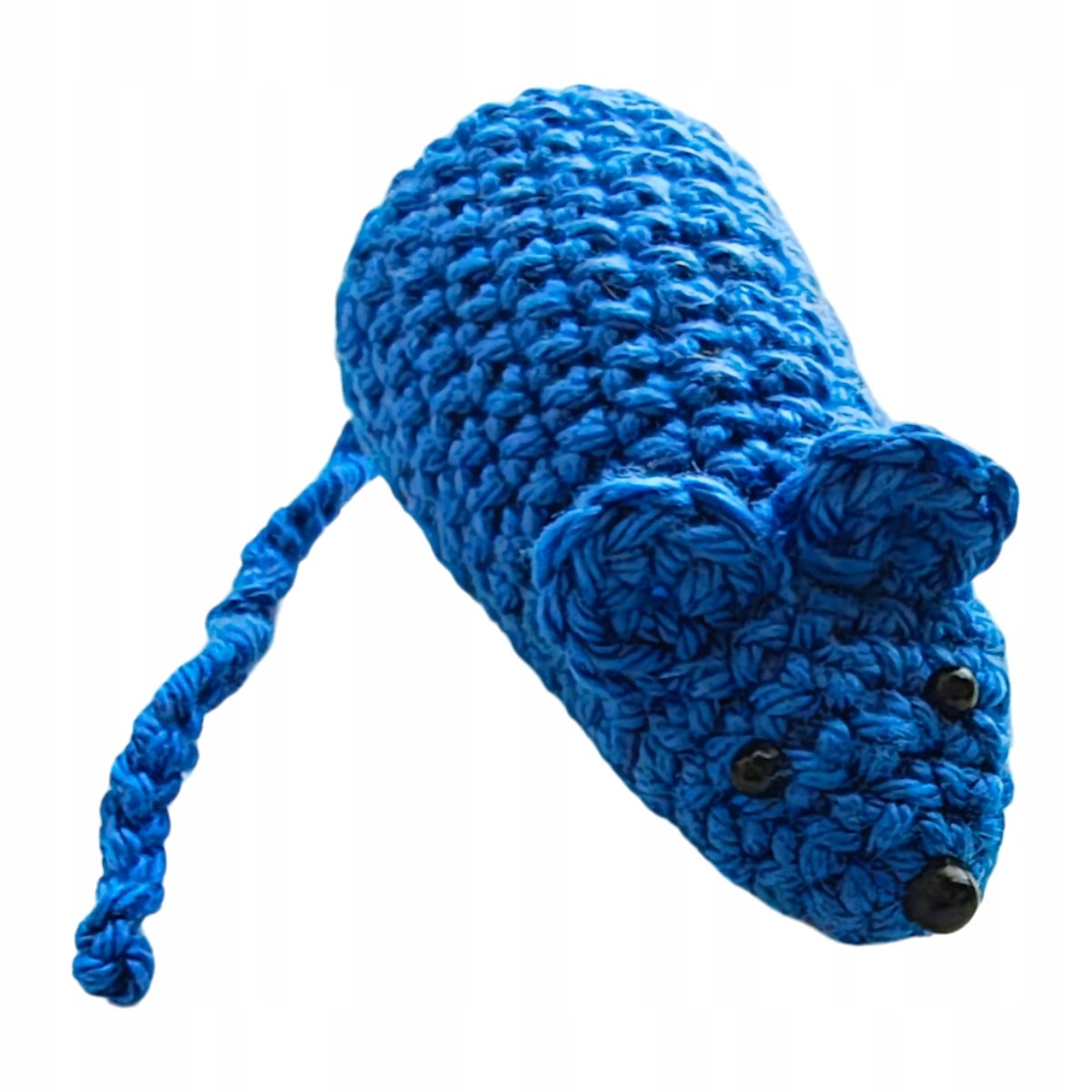 Zabawka dla kota z kocimiętką niebieska myszka Mruu&Pruu