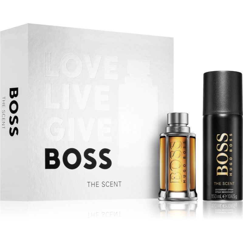 HUGO BOSS Boss The Scent zestaw EDT 50 ml + dezodorant 150 ml dla mężczyzn