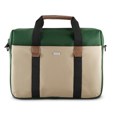 Torba na laptopa HAMA Silvan 15.6 - 16.2 cali Zielono-beżowy
