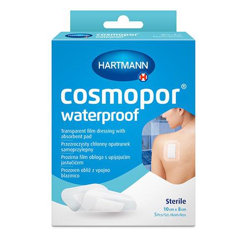 Hartmann Opatrunek sterylny Cosmopor waterproof 10cm x 8cm x 5 szt