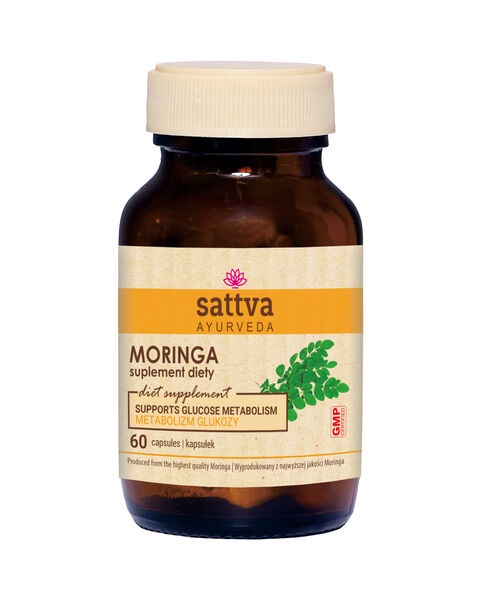 Sattva, Moringa Suplement Diety, 60 Kaps.