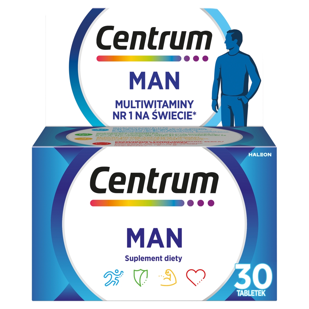 CENTRUM On Witaminy I Minerały Dla Mężczyzn 30 Tabletek