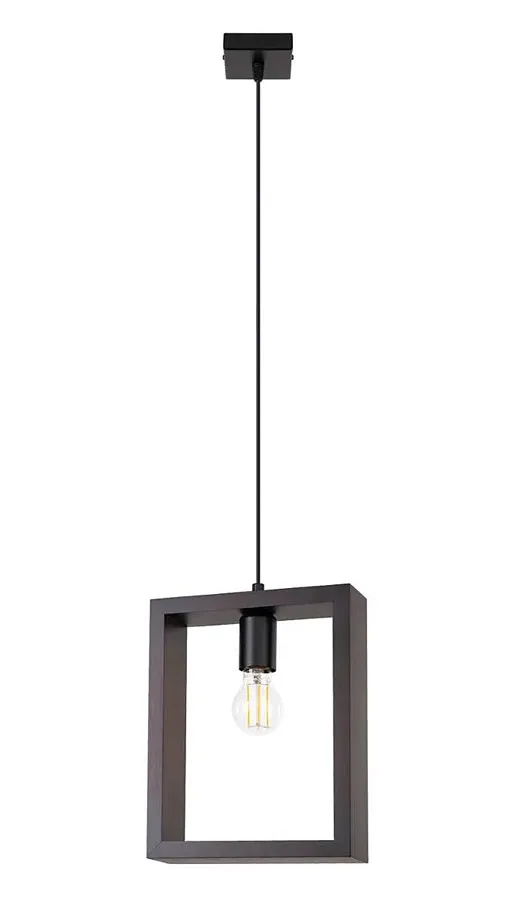Lampa wisząca loftowa z drewna wenge - A646 M5-T84