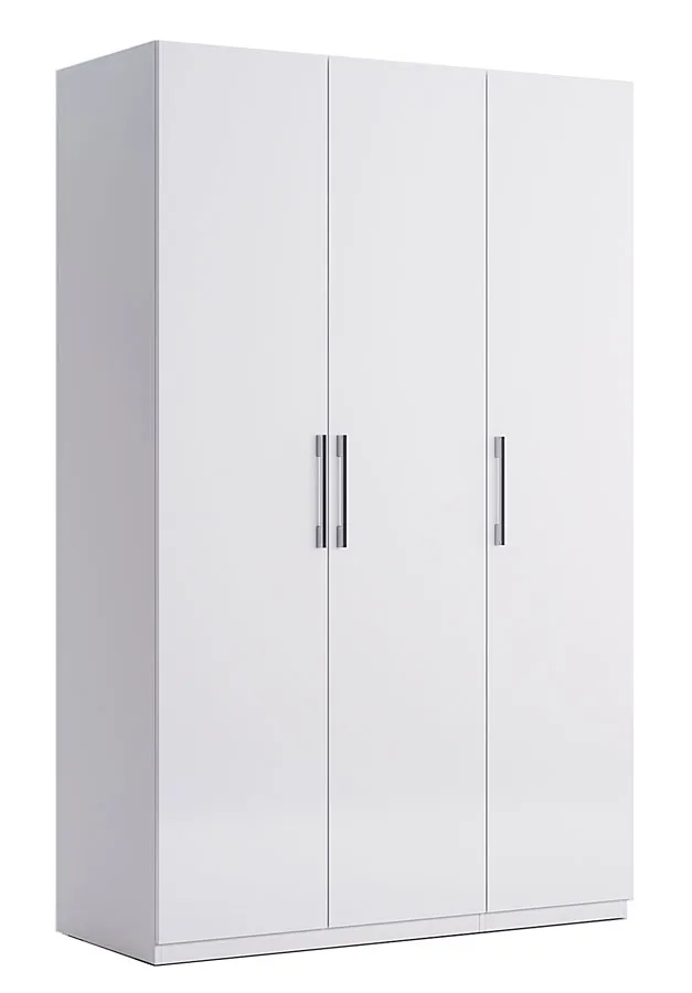 3-drzwiowa szafa uchylna biały połysk A7-W81