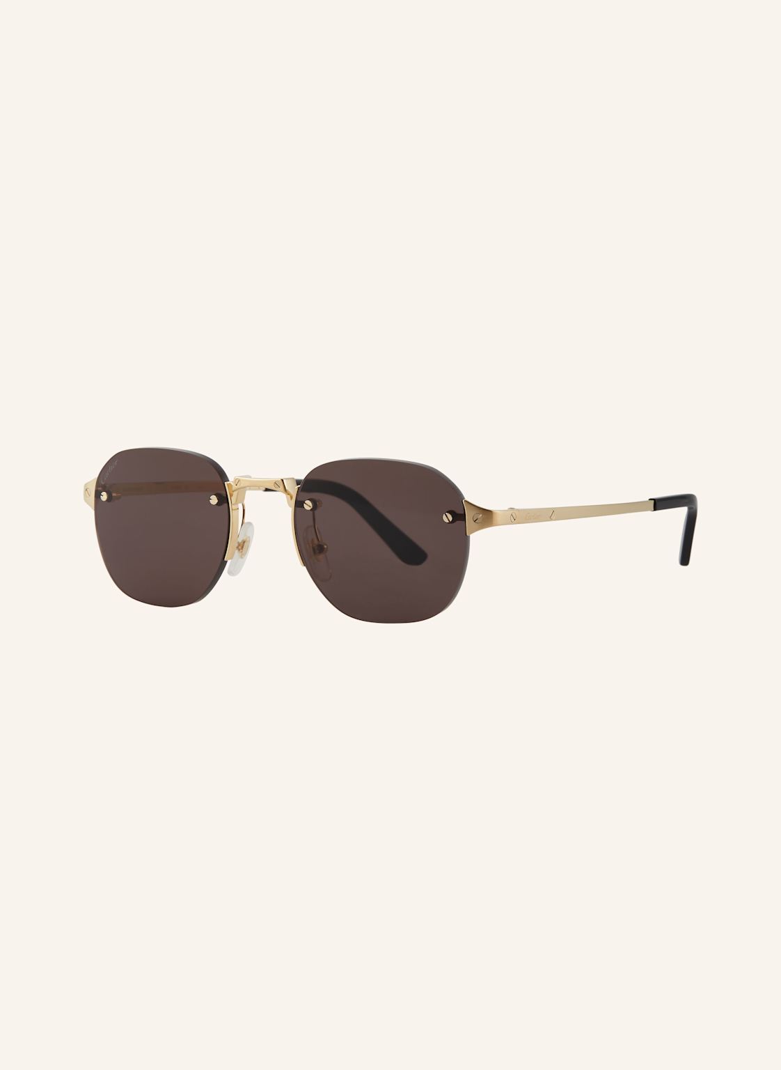 Cartier Okulary Przeciwsłoneczne 6L001725 gold