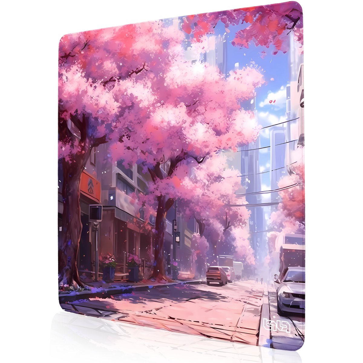 PODKŁADKA POD MYSZ MYSZKĘ Sakura City 30x30 TILT Wytrzymała Prezent Duża