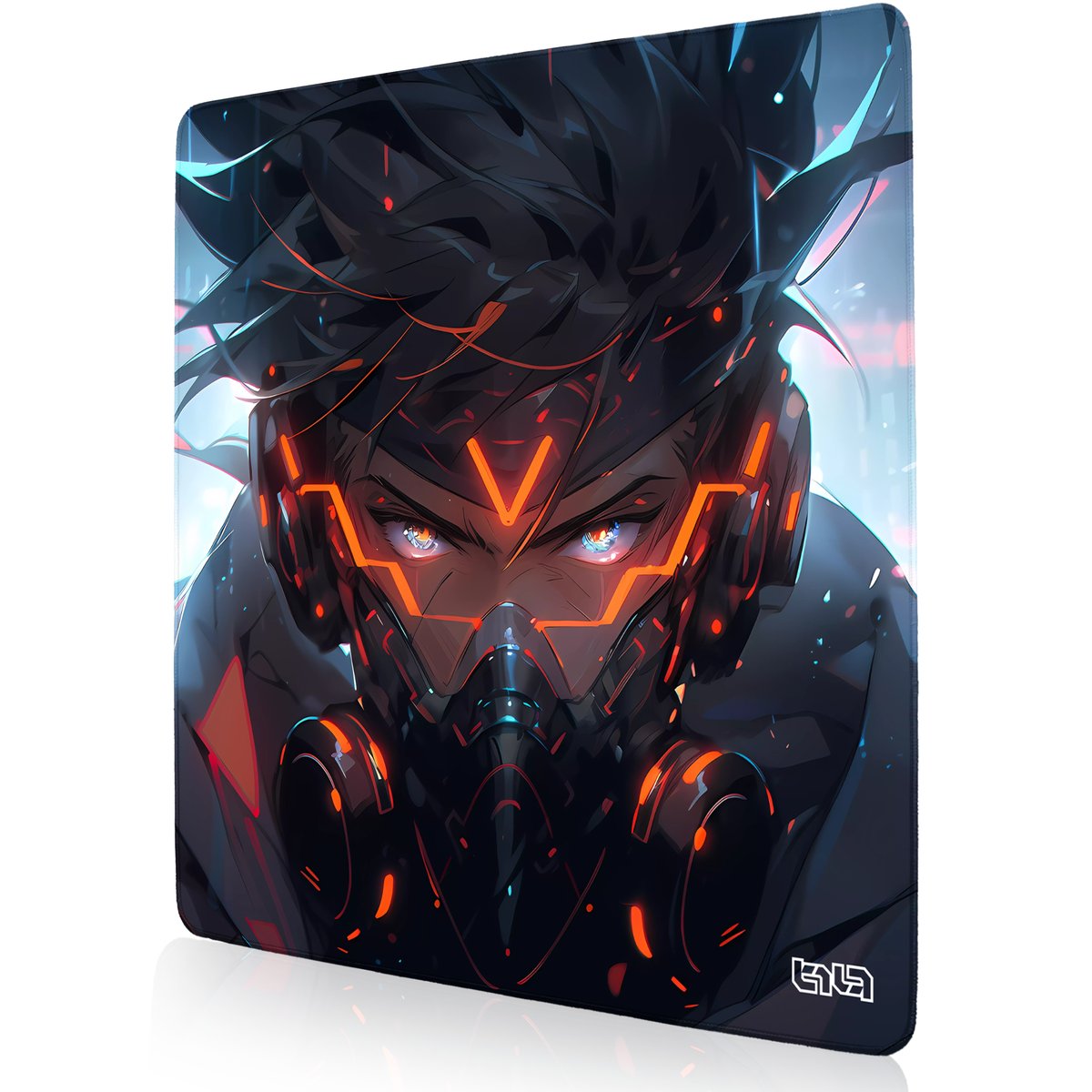 PODKŁADKA GAMINGOWA Futuristic Eyes 30x30 TILT Antypoślizgowa Gamingowa