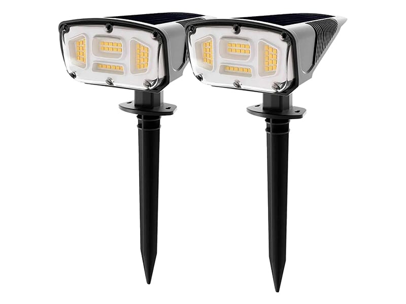 Lampa solarna LED wbijany reflektor SL-26 2szt.