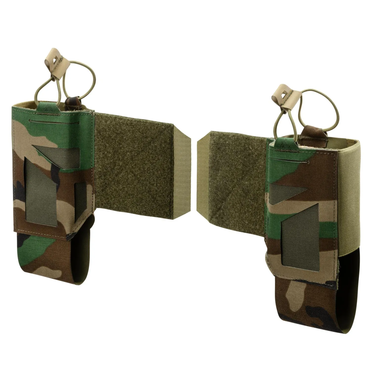 Panele Direct Action Skeletonized Comms Wings Set - Woodland