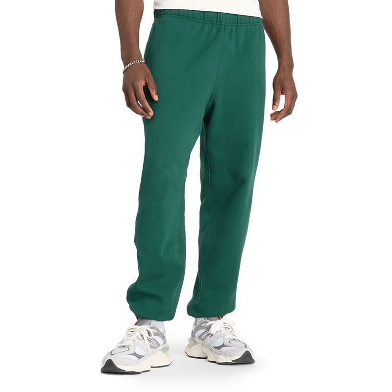 Spodnie New Balance MP41508NWG - zielone