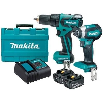 Makita Zestaw elektronarzędzi Combo DLX2142S 18 V DLX2142S