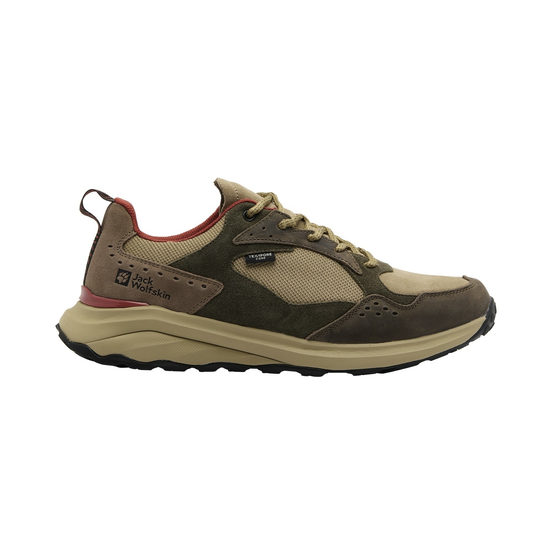 Męskie buty outdoorowe Jack Wolfskin CAMP FEVER TEXAPORE LOW M anis - 47