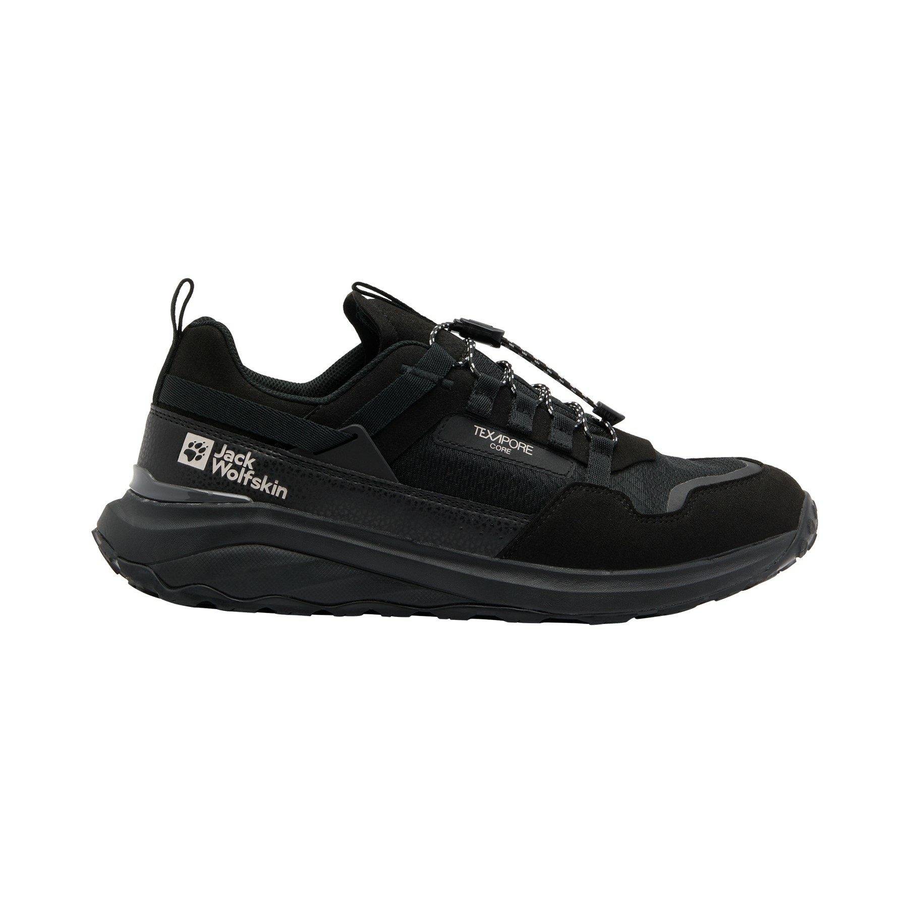 Męskie buty outdoorowe Jack Wolfskin DROMOVENTURE ATHLETIC TEXAPORE LOW M black - 41