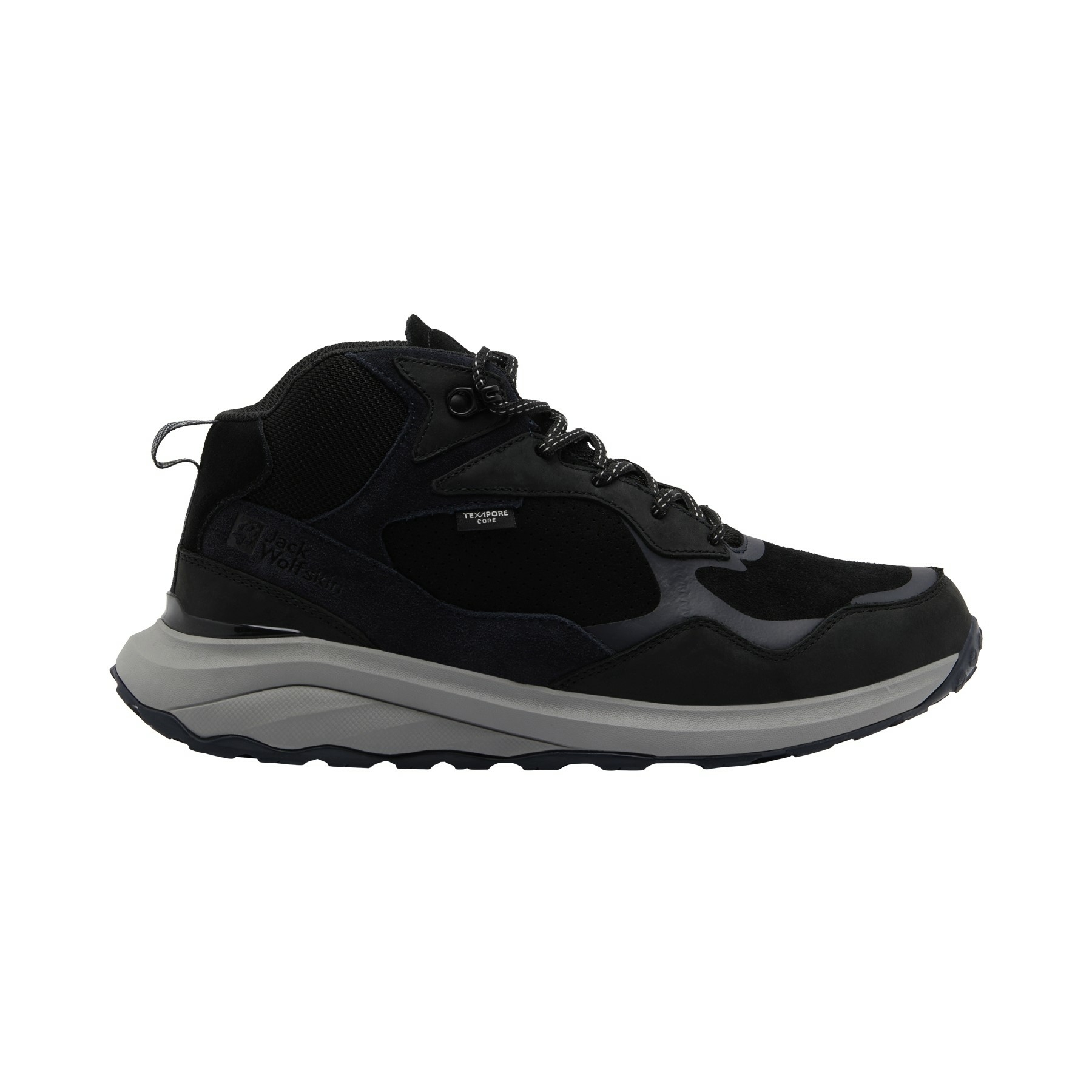 Męskie buty na wędrówki Jack Wolfskin CAMP FEVER TEXAPORE MID M Phantom - 42