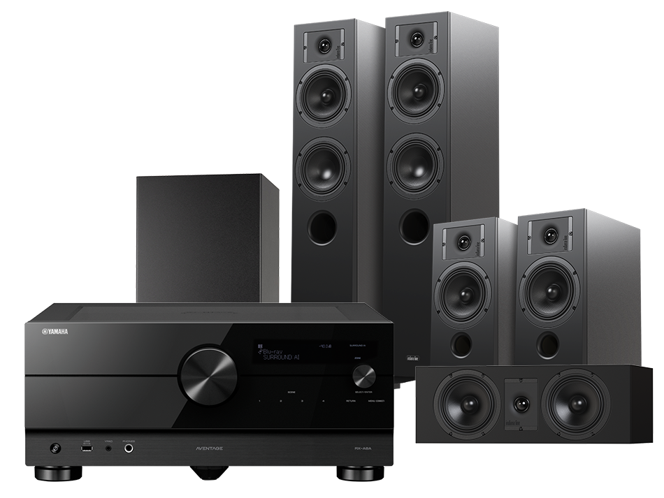 Yamaha RX-A8A+ Diva 5 +Diva 3 + Diva 7 + Basso 880