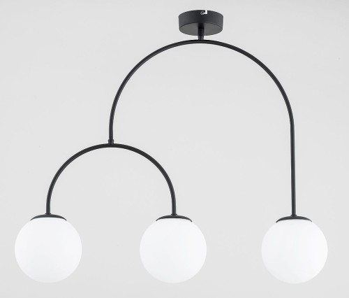 Dilar II lampa wisząca 3xE14 czarna 62492