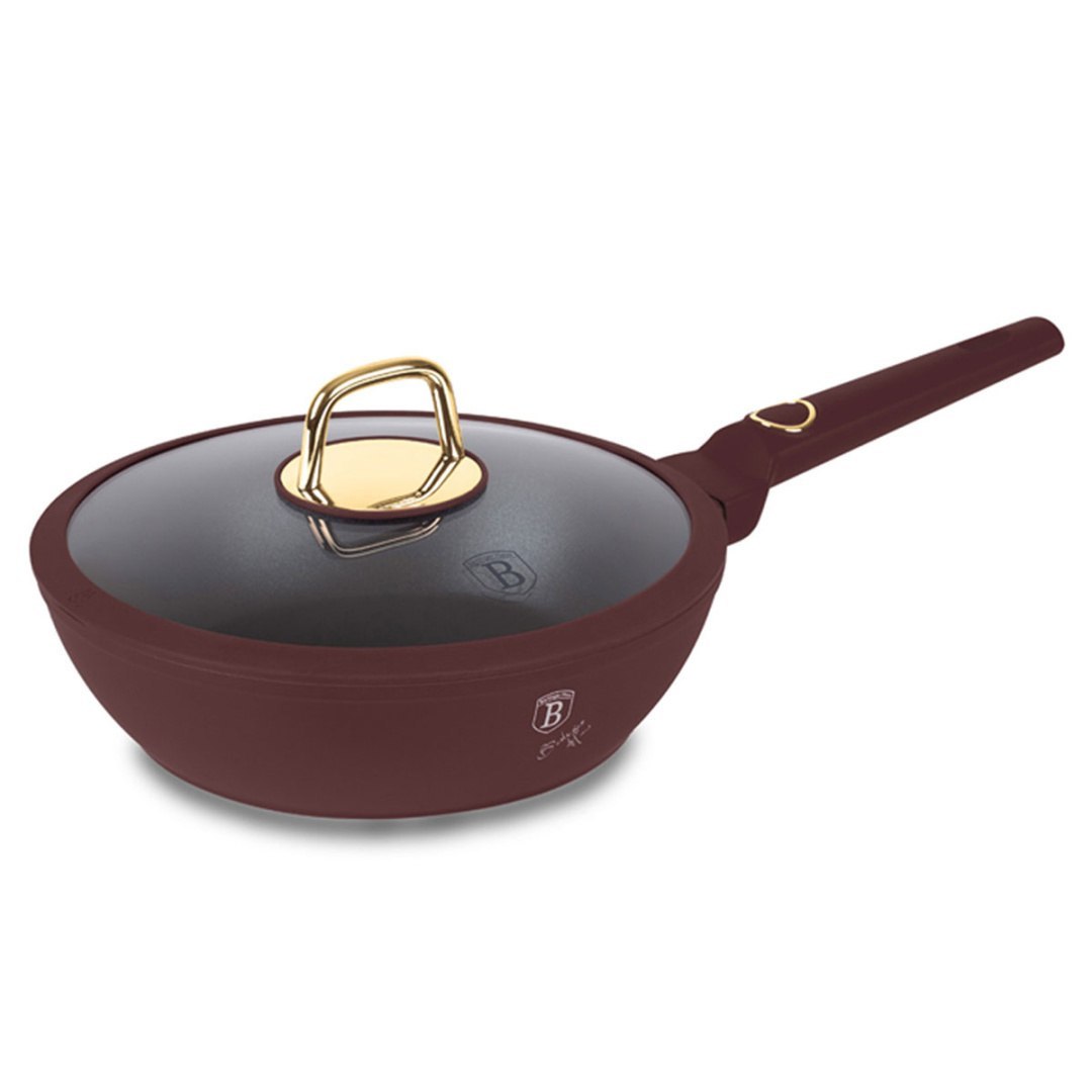 Głęboka Patelnia Tytanowa 24cm Berlinger Haus Bh-8032 Leonardo