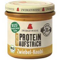 Zwergenwiese Pasta proteinowa z cebulą i czosnkiem bezglutenowa 135 g Bio