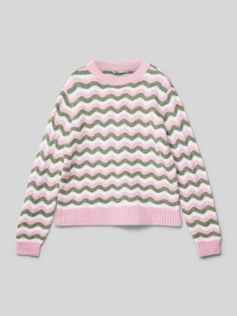 Sweter ze wzorem w fale model ‘KOGLIA’