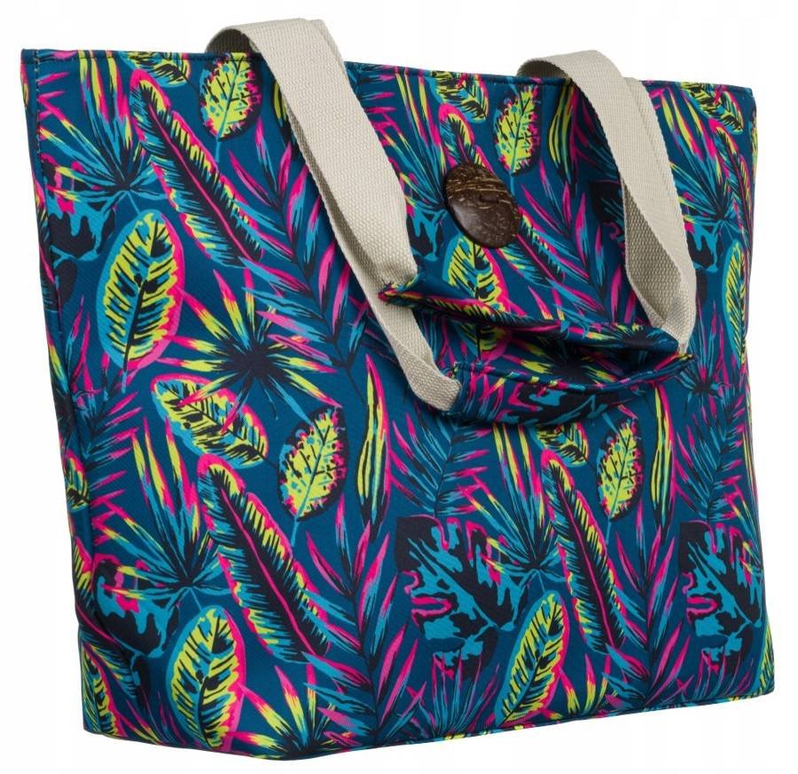 Pojemna torba zakupowo-plażowa