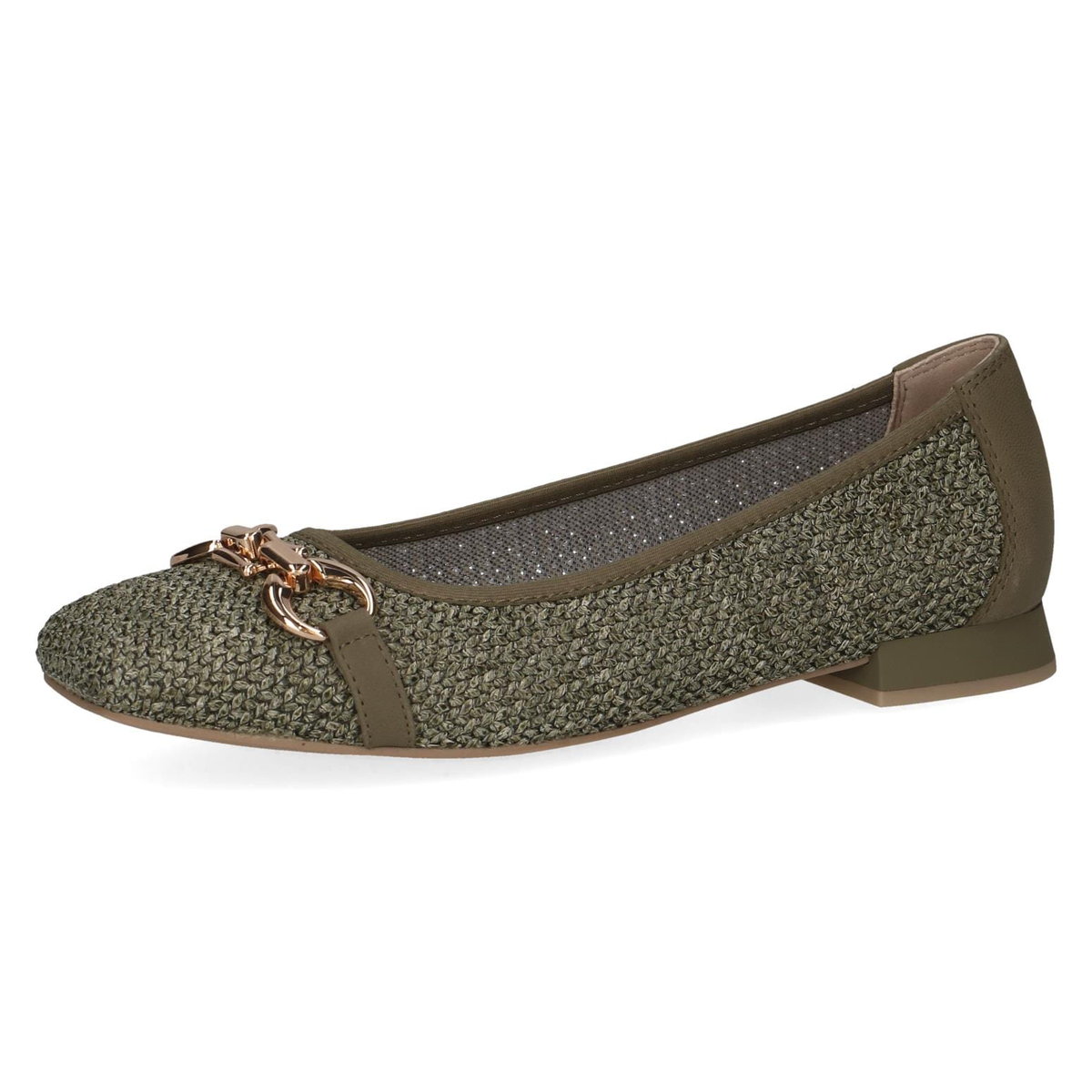 Baleriny zielone Vanny  [22503-42-770]