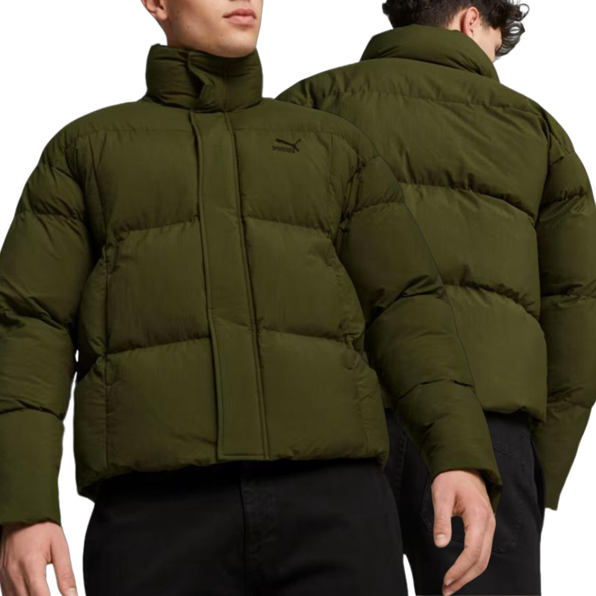 Puma kurtka męska khaki Classic Oversized Puff 621673 31 M