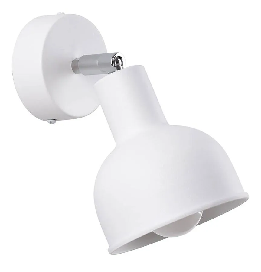 Biały metalowy kinkiet reflektorek w stylu loft - 3X A625 C2-L60