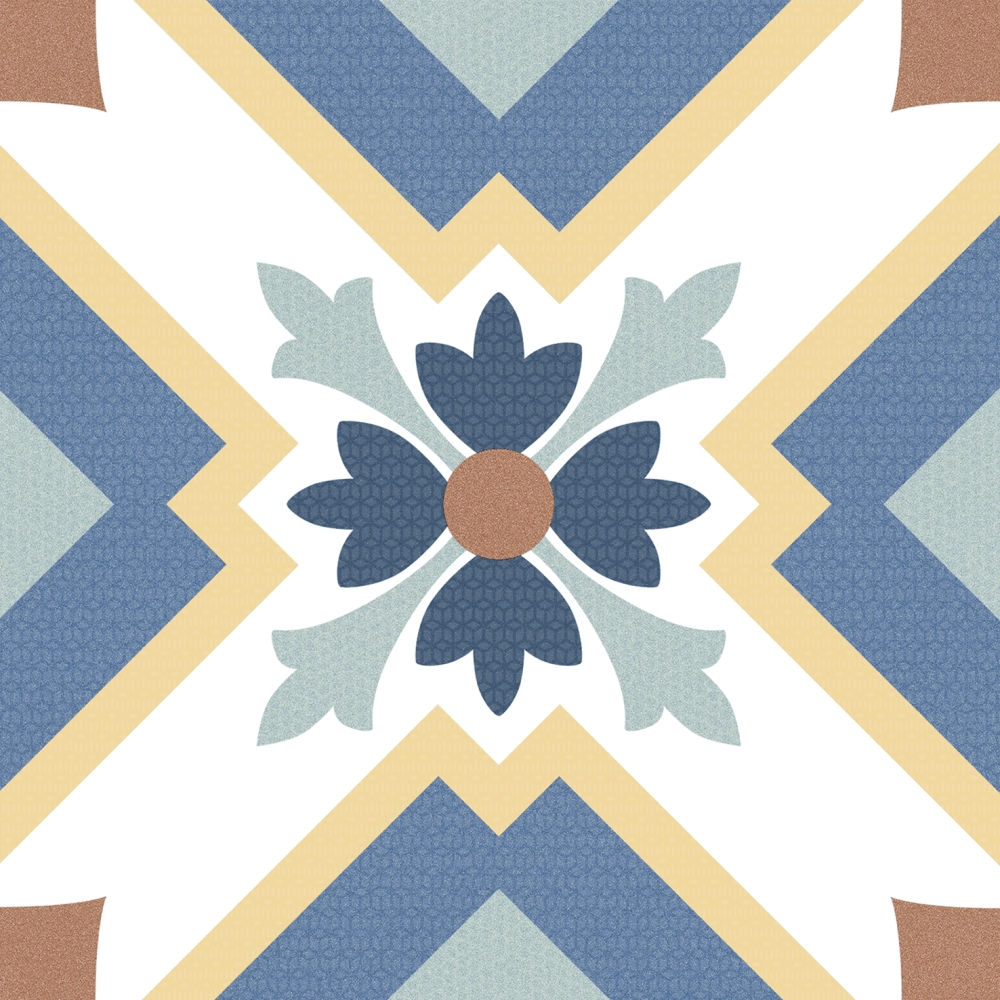 Gres Patchwork Cordoba medina mat 25x25 Keros
