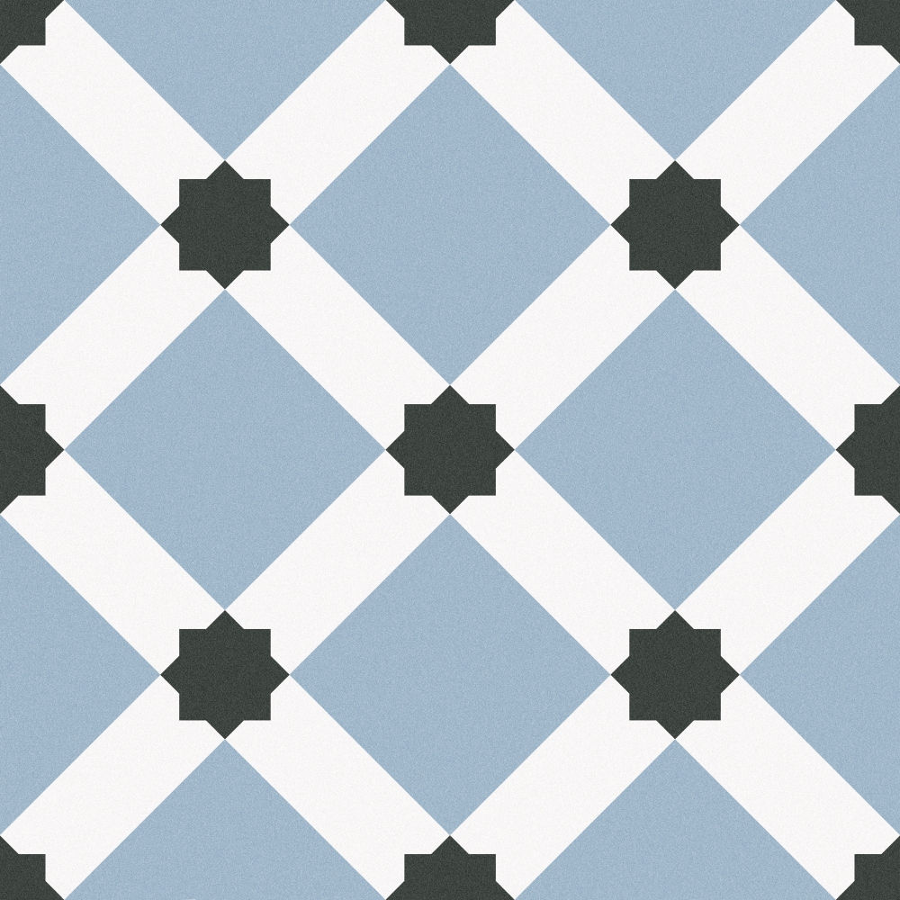 Gres Patchwork Barcelona night mat 25x25 Keros