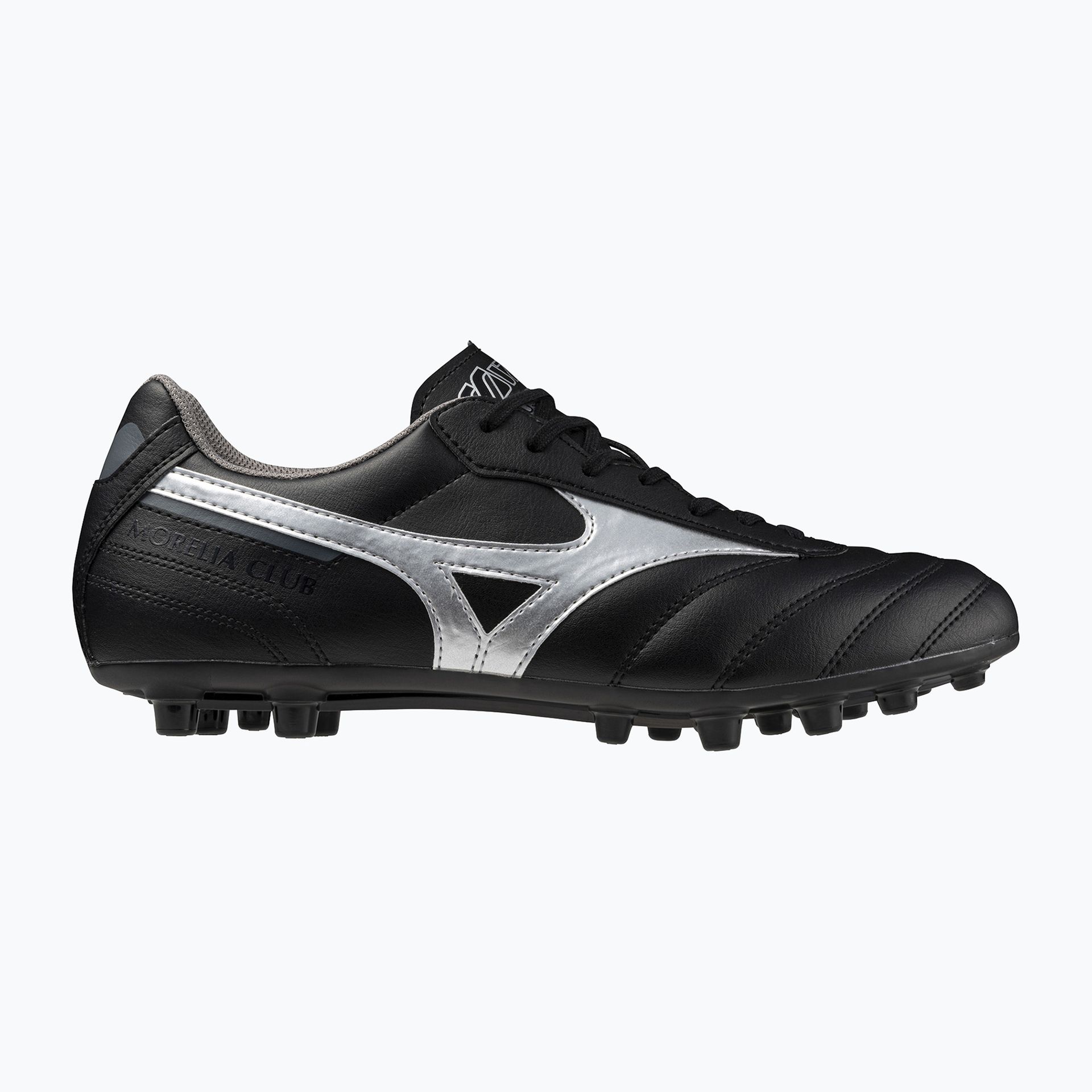 Buty piłkarskie męskie Mizuno Morelia II Club AG black/galaxy silver/dark shadow WYSYŁKA W 24H 30 DNI NA ZWROT