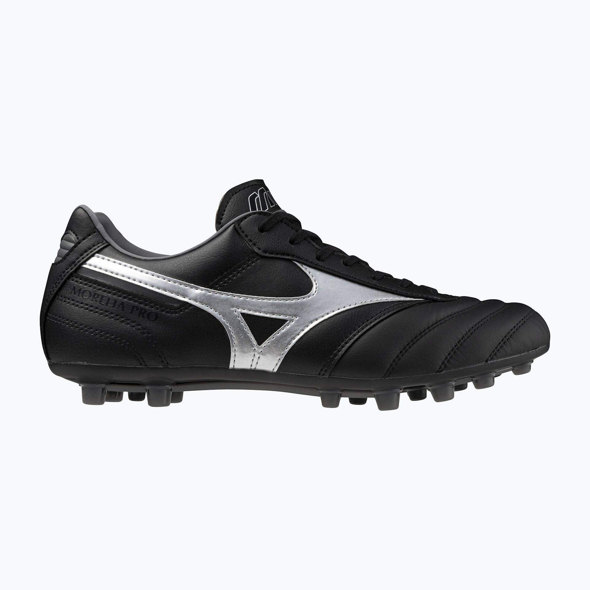 Buty piłkarskie męskie Mizuno Morelia II Pro AG black/galaxy silver/dark shadow WYSYŁKA W 24H 30 DNI NA ZWROT