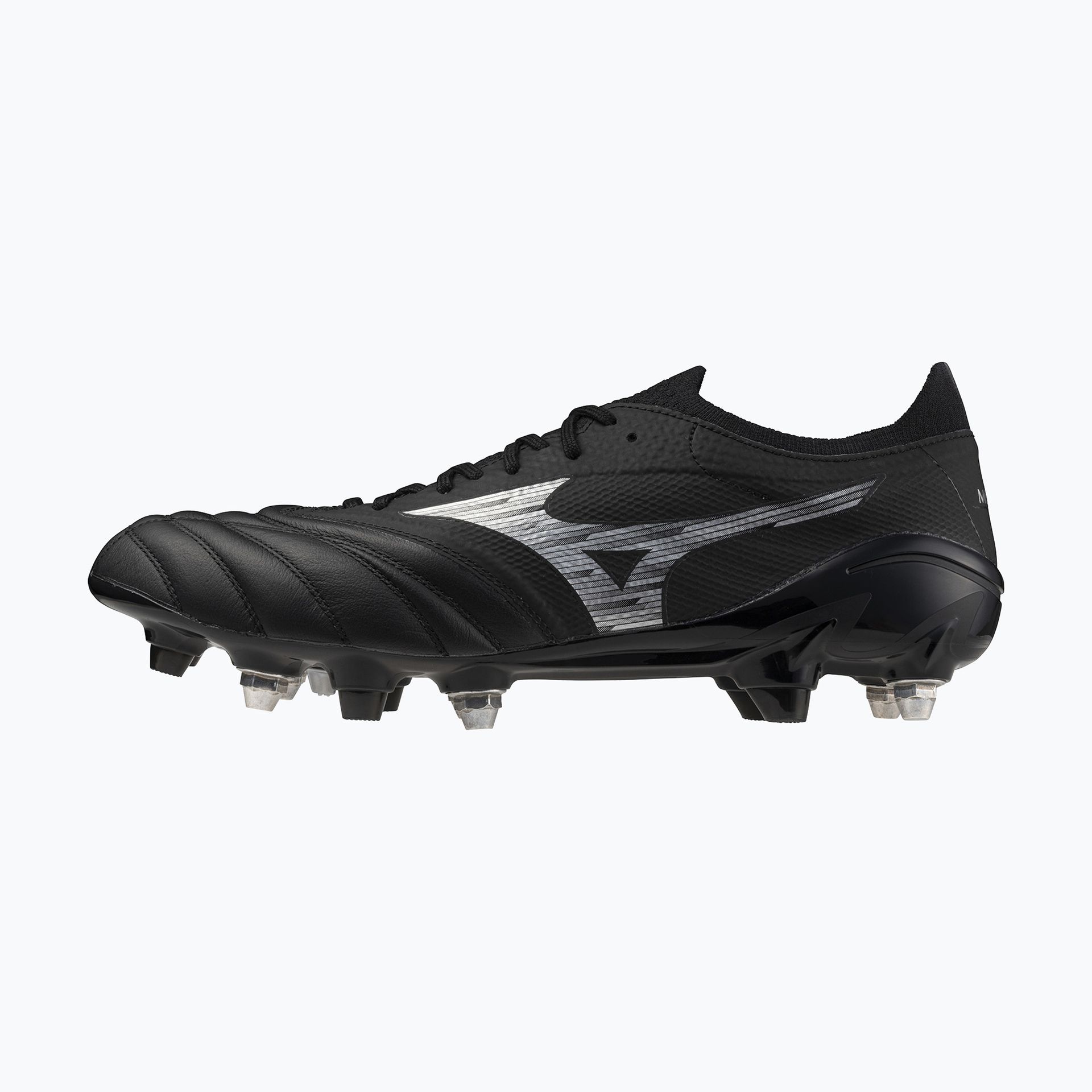 Buty piłkarskie męskie Mizuno Morelia Neo IV β Elite MIX black/galaxy silver WYSYŁKA W 24H 30 DNI NA ZWROT