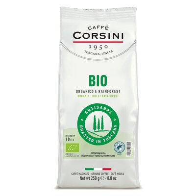Kawa mielona CAFFE CORSINI Bio 0.25 kg
